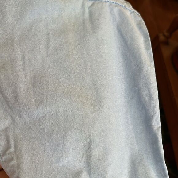 Vintage 70s/80s Jackson Square Light Blue High-Waisted Cotton Pants - Picture 10 of 10